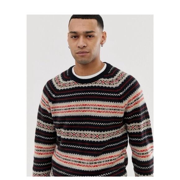 J.Crew Fair-isle Lambswool Sweater - Picture 1 of 5